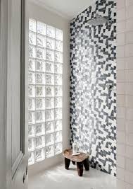lining your shower with mosaic tiles