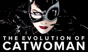 the evolution of catwoman infographic