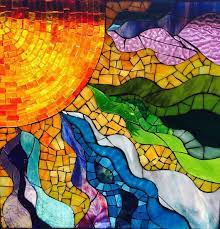Stained Glass Mosaic Art