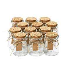 Otis Classic Small Glass Jars With Lids