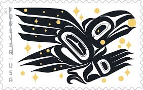 Tlingit artist designs stamp inspired by trickster raven tale for US Postal  Service - Anchorage Daily News