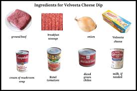 easy velveeta cheese dip with hamburger
