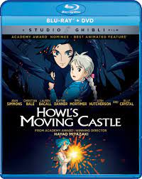 moving castle blu ray dvd 2 discs