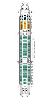 A340 200 Egyptair Seat Maps Reviews Seatplans Com