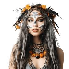 halloween origin druid makeup celtin