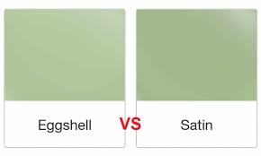 eggshell vs satin paint what is the