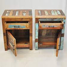 Reclaimed Timber Side Table 50