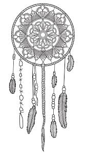 138 best dreamcatcher coloring pages for adults images on. Pin On A Color Linda