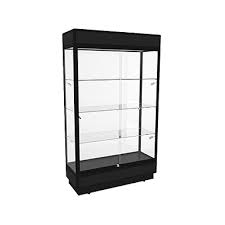 Upright Glass Display Cabinet Fully