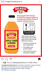 apple cider vinegar shots recipe
