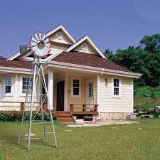 Costway 8ft Metal Windmill Weather