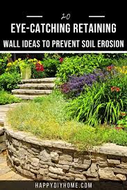 20 clever retaining wall ideas to