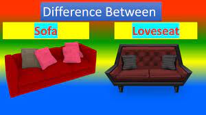 difference between sofa and loveseat