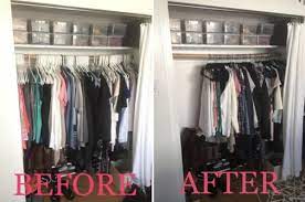 Install the second rod halfway between the floor of your closet and the existing closet rod. 21 Things That Ll Basically Double The Space In Your Closet