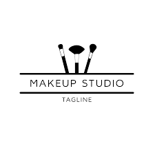 makeup brush logo turbologo logo maker