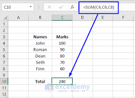 add rows in excel with easy formula