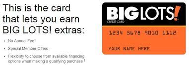 With the big lots credit card, you get 6 months to pay off purchases of $250 or more without paying interest, and 12 months to pay off purchases of $750 without. Big Lots Credit Card Benefits Fees And Apply Creditcardapr Org