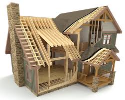 timber frame hybrid home material and