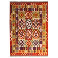 anatolian style handwoven kilim rug for