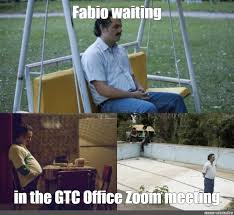 Make zoom meeting memes or upload your own images to make custom memes. Meme Fabio Waiting In The Gtc Office Zoom Meeting All Templates Meme Arsenal Com
