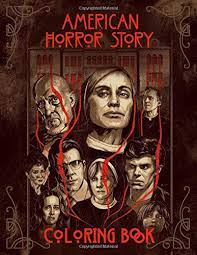 American horror story dots lines spirals: American Horror Story Coloring Book Coloring Books For Adults With Freaking Horror Tv Show Paulson Evan Amazon De Bucher