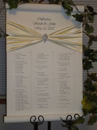 Seating Chart An Alternative To Place Cards Reception