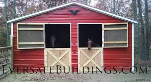Horse barn safety is our top priority when designing a wood horse barn. Custom Metal Horse Barn In Maryland Eversafe Buildings