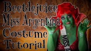 miss argentina costume and make up