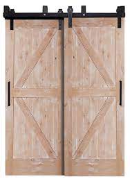 double byp barn doors