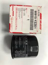 Genuine Oem Oil Filter For Toyota 90915 Yzze1 Lexus Black