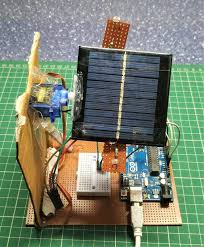 single axis solar tracker project