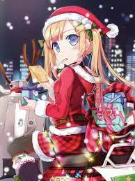 Christmas Anime Girl Gifs Wallpaper ...