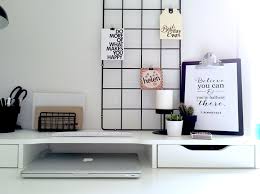 Minimalist Black And White Workspace