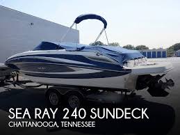 sea ray 240 sundeck boat in chattanooga