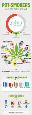 Pot Smokers Why Are They Skinny Infographic Weed Reader