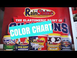 Rain Or Shine Elastomeric Paint Color