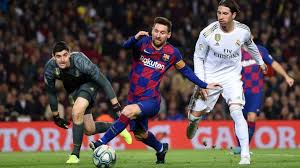 While real madrid dominate in main competitions. Real Madrid Vs Barcelona La Liga El Clasico Lionel Messi S Barcelona And Sergio Ramos Real Madrid Face Same Problems Football News India Tv
