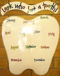 Lost A Tooth Chart Bilingual Education Activities