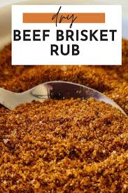 best dry beef brisket rub recipe