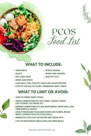 pcos food list from a pcos ian