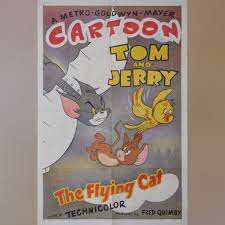 Tom And Jerry: The Flying Cat (1952) | Tom and jerry, Animated cartoons, Tom  and jerry cartoon