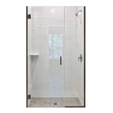 trufit frameless swing glass shower