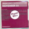 Promo Only: Alternative Club (November 2003)