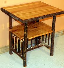 Table Old Fashioned Hickory Side Table