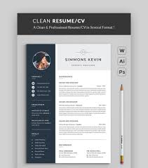 Cv example 11 one page resume that. Modern Resume Templates W Clean Elegant Cv Designs 2021