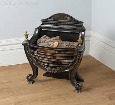 Regency Style Cast Iron Fire Grate Log