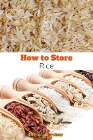 There are two particularly good methods how to store beans long term. How To Store Rice For The Long Term Long Term Food Storage Prepper Food Emergency Food Storage