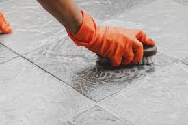 easiest ways to clean tile floors