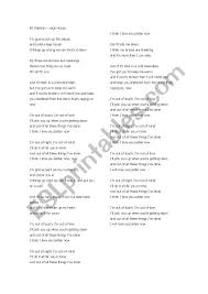 I found a love for me, darling, just dive right in and follow my lead, well, i found a girl, beautiful and sweet, oh, i never knew you were the someone waiting for me. Ed Sheeran Lego House Song Esl Worksheet By Jwmacmillan