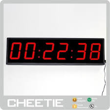 Hot 6 Digit 4 Inch Red Led Remote Digital Clock Countdown Timer In Days Hours Minutes Seconds Buy Digital Clock Countdown Timer Digital Wall Led